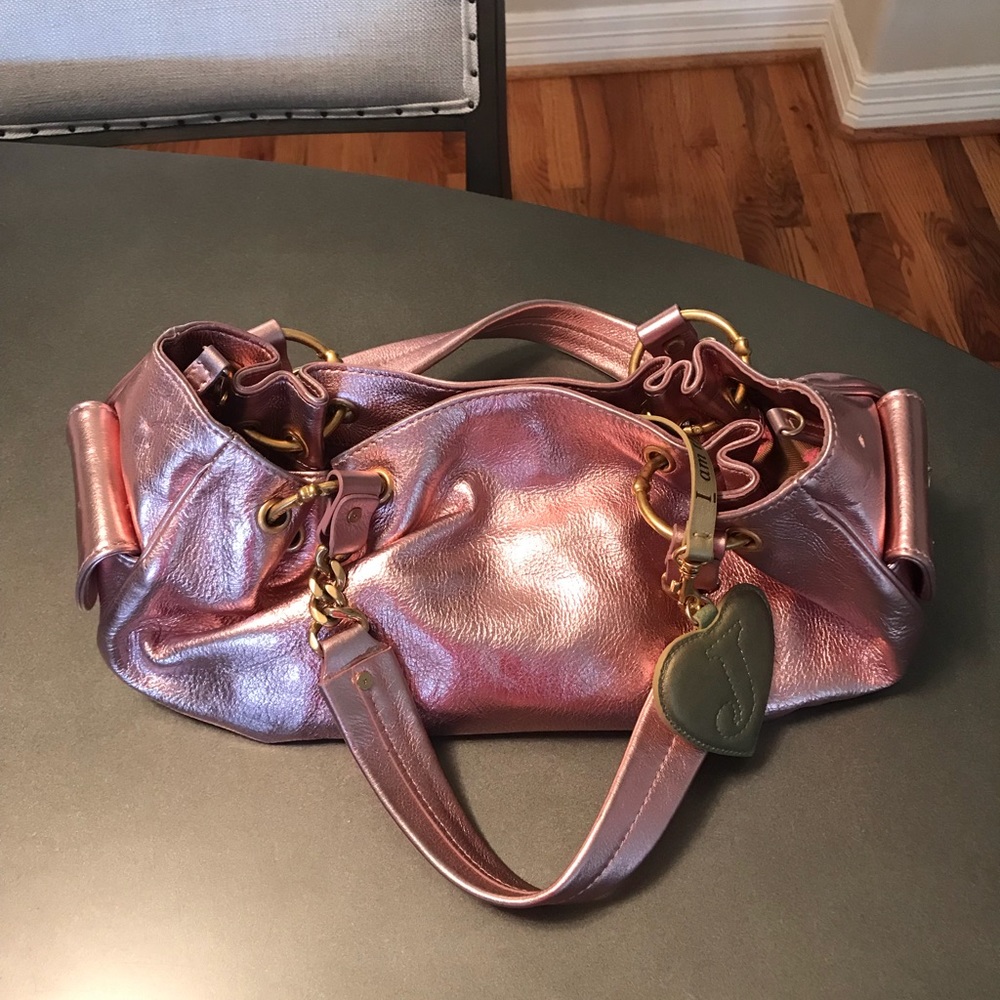 Juicy couture pink shiny purse